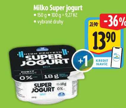 Milko Super jogurt, 150 g 