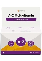 LIVSANE A-Z Multivitamin Complete 50+
