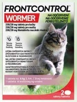 FRONTCONTROL WORMER tablety pro kočky (4 kg)
