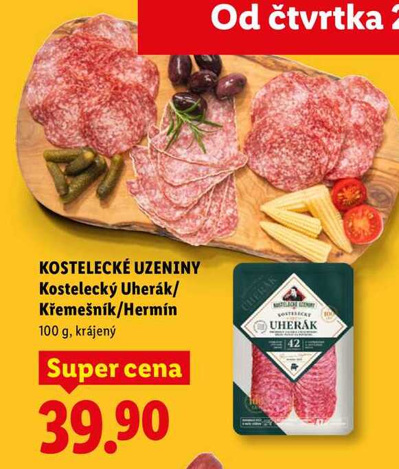 KOSTELECKÉ UZENINY Kostelecký Uherák/Křemešník/Hermín, 100 g