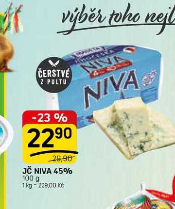 JČ NIVA 45% 100 g 