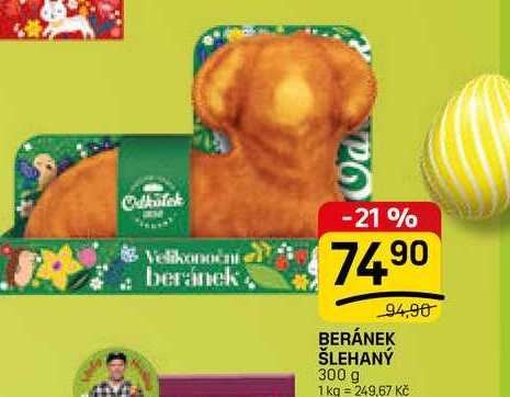 BERÁNEK ŠLEHANÝ 300 g 