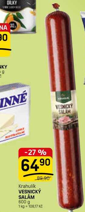 VESNICKÝ SALÁM 600 g 