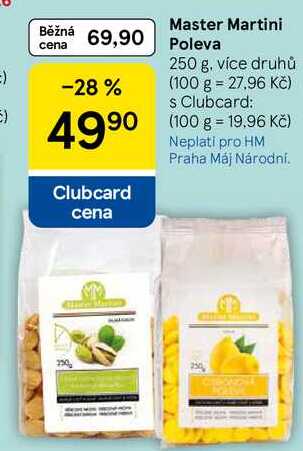 Master Martini Poleva, 250 g, více druhů  