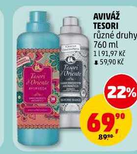 AVIVÁŽ TESORI, 760 ml 