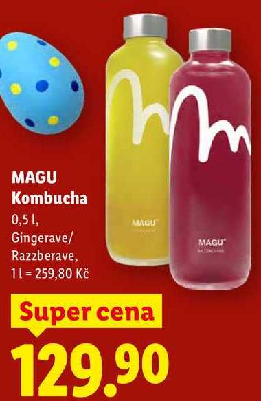 MAGU Kombucha, 0,5 l