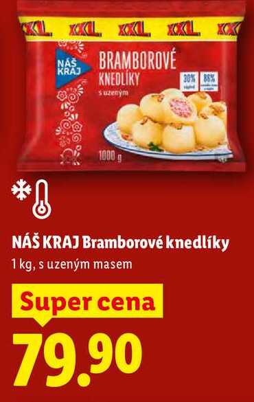 NÁŠ KRAJ Bramborové knedlíky, 1 kg