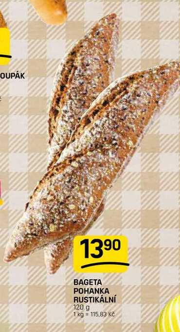 BAGETA POHANKA RUSTIKÁLNÍ 120 g 