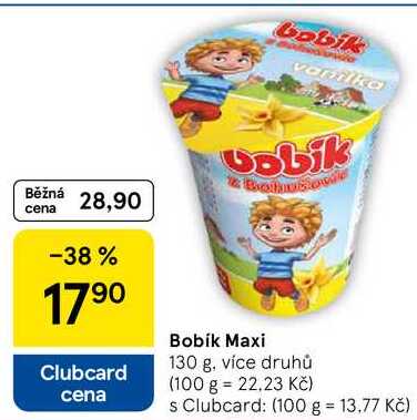 Bobík Maxi, 130 g, více druhů  