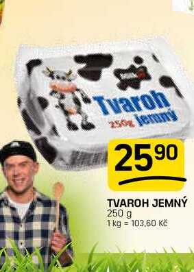 TVAROH JEMNÝ 250 g 