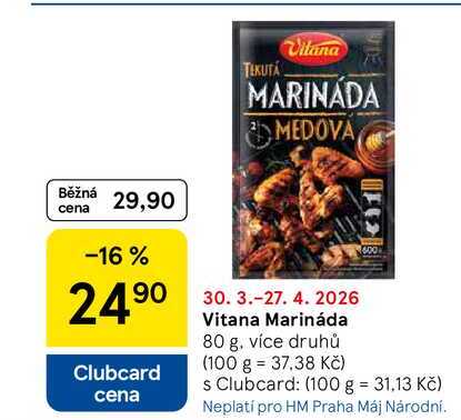 Vitana Marináda, 80 g, více druhů 