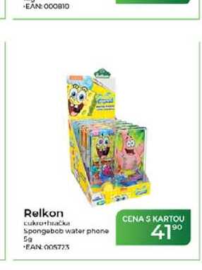 Relkon cukro hračka Spongebob water phone 5g