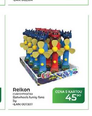 Relkon cukro hračka Batwheels funky fans 5g