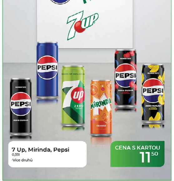 7 Up, Mirinda, Pepsi 0,331