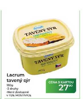 Lacrum tavený sýr 180g