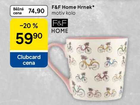F&F Home Hrnek, motiv kolo