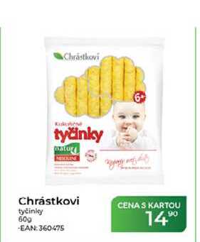 Chrástkovi tyčinky 60g