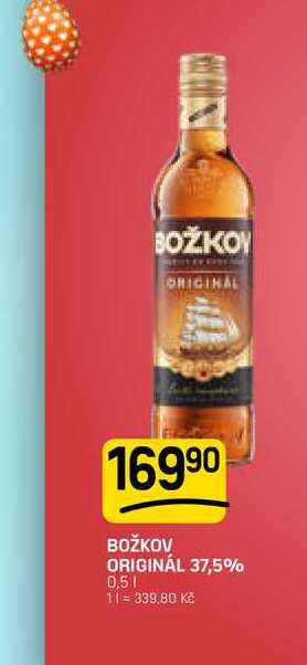 BOŽKOV ORIGINÁL 37,5% 0,5l