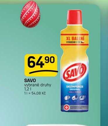 SAVO vybrané druhy 1,2l