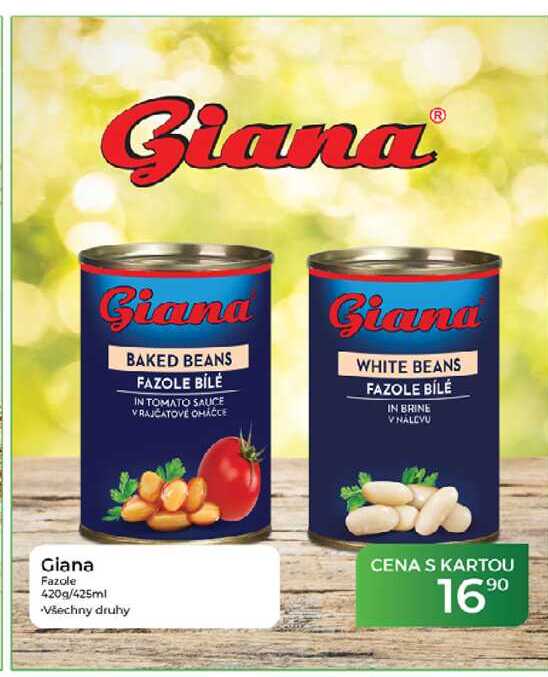 Giana Fazole 420g/425ml