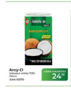 Aroy-D kokosové mléko 250ml