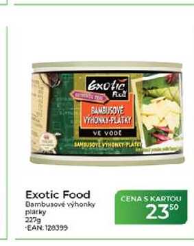 Exotic Food Bambusové výhonky 227g