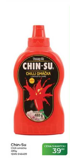 Chin-Su Chilli omáčka 480g