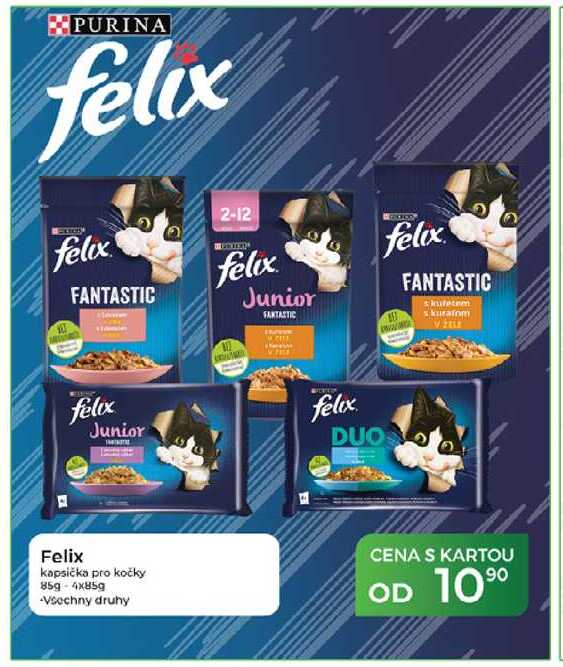 Felix kapsička pro kočky 85g