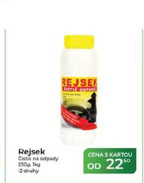 Rejsek čistič na odpady 250g, 1kg