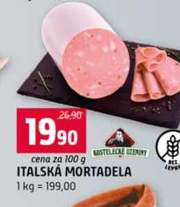 ITALSKÁ MORTADELA 100g
