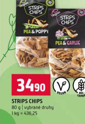 STRIPS CHIPS 80 g vybrané druhy