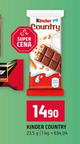 KINDER COUNTRY 23,5 g