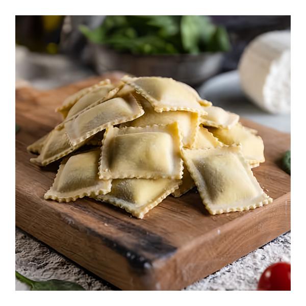 Authentic Ravioli mozzarella a sušená šunka