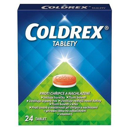 Coldrex proti příznakům chřipky a nachlazení 24 tablet