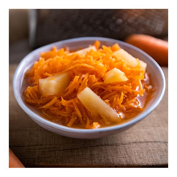 Authentic Mrkvová pochoutka s ananasem