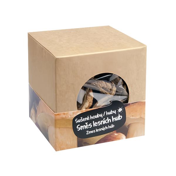České houby Lesní směs sušených hub, krabička