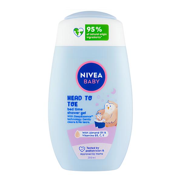 Nivea baby Bed Time sprchový gel pro celé tělo a vlásky
