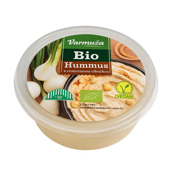 Varmuža BIO Hummus s restovanou cibulkou