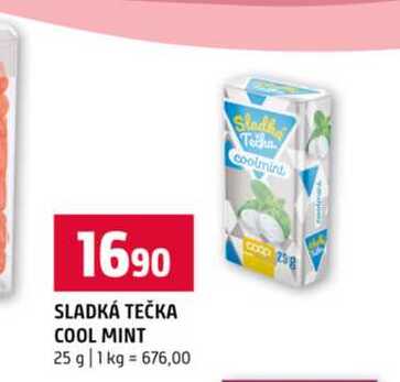 SLADKÁ TEČKA COOL MINT 25 g