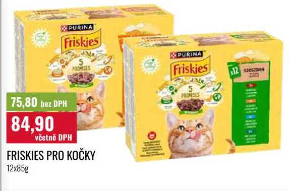 FRISKIES PRO KOČKY 12x85g