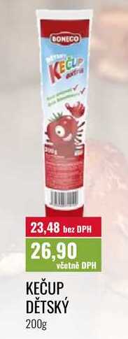 KEČUP DĚTSKÝ 200g 