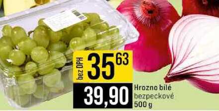 Hrozno bilé bezpeckové 500 g 