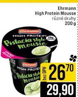 Ehrmann High Protein Mousse různé druhy 200 g 
