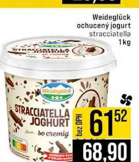Weideglück ochucený jogurt stracciatella 1kg