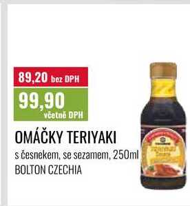 OMÁČKY TERIYAKI 250ml 