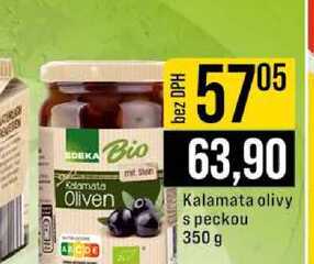 Kalamata olivy s peckou 350 g 