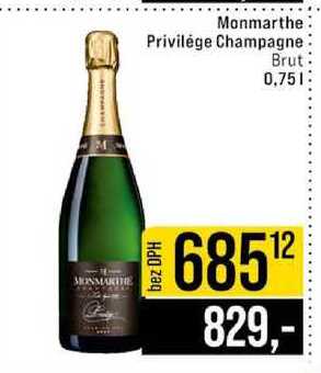 Monmarthe Privilége Champagne Brut 0,75l 
