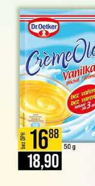Dr.Oetker Creme Ole Vanilka 50g