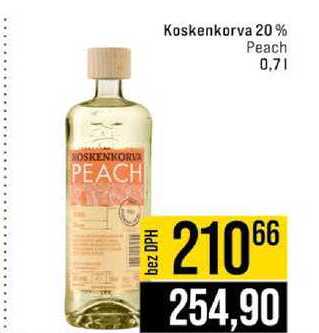 Koskenkorva 20% Peach 0,7l