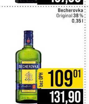 Becherovka Original 38% 0,35l
